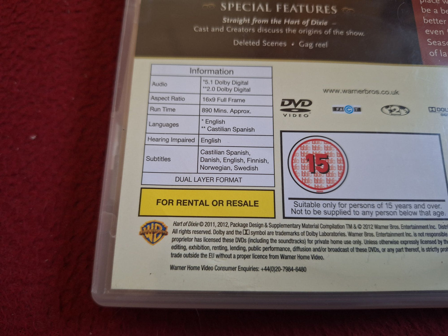 HART OF DIXIE SEASON 1 BOX DVD