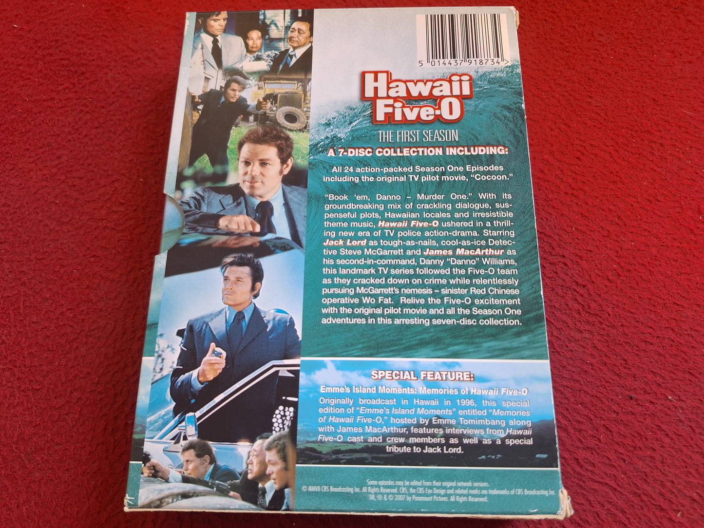 HAWAII FIVE-O SEASON 1 BOX DVD