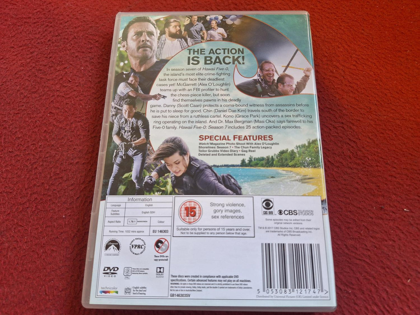 HAWAII FIVE-O SEASON 7 BOX DVD