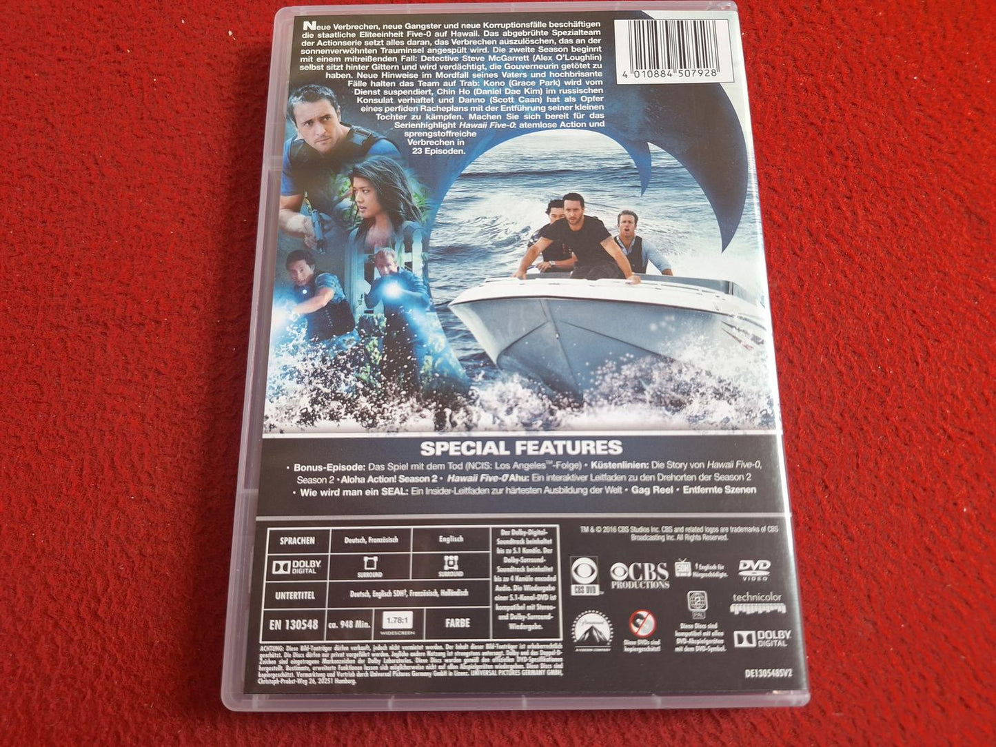 HAWAII FIVE-O [ TYSK UTGÅVA - ENGELSKT TAL / TEXT ] BOX DVD
