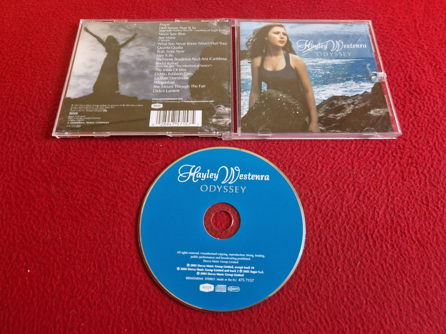 HAYLEY WESTENRA ODYSSEY CD