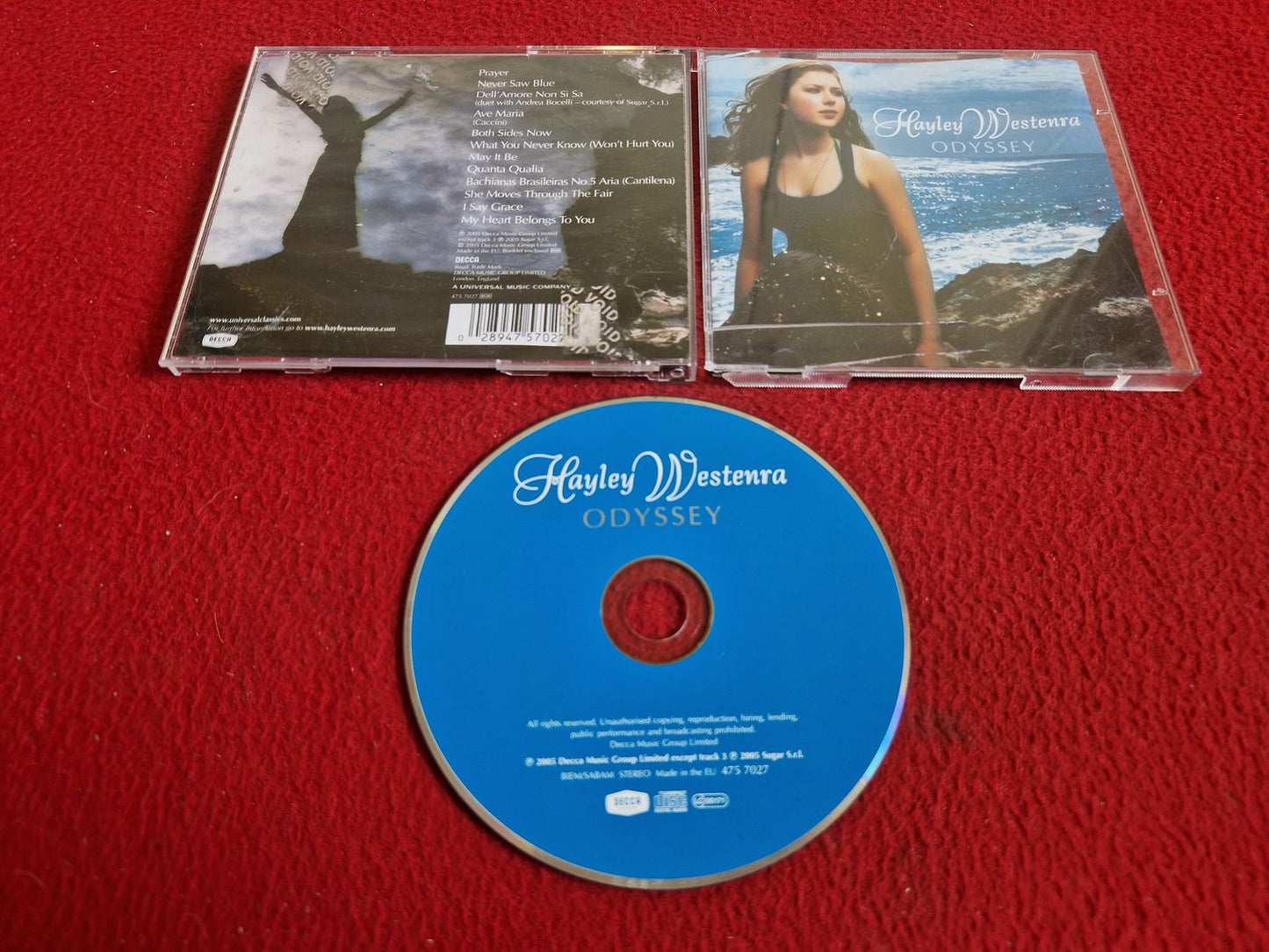 HAYLEY WESTENRA ODYSSEY CD