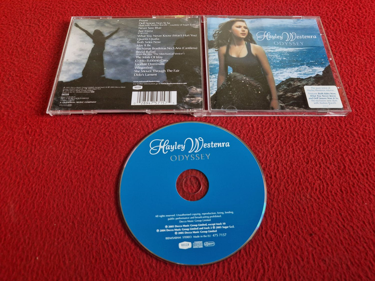HAYLEY WESTENRA ODYSSEY CD