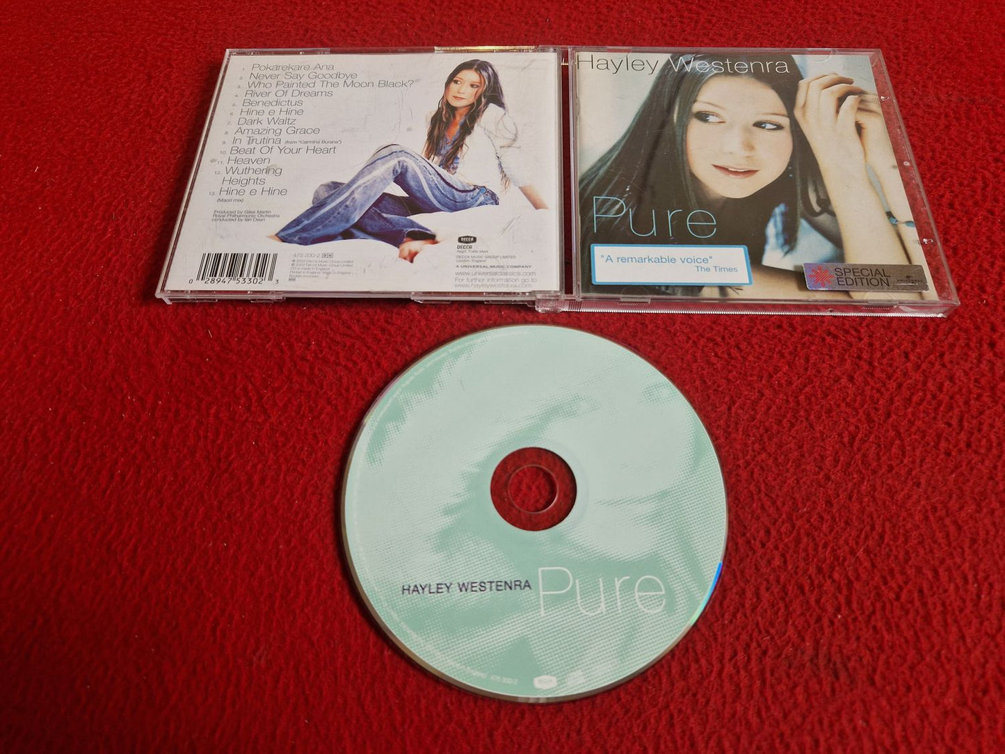 HAYLEY WESTENRA PURE CD