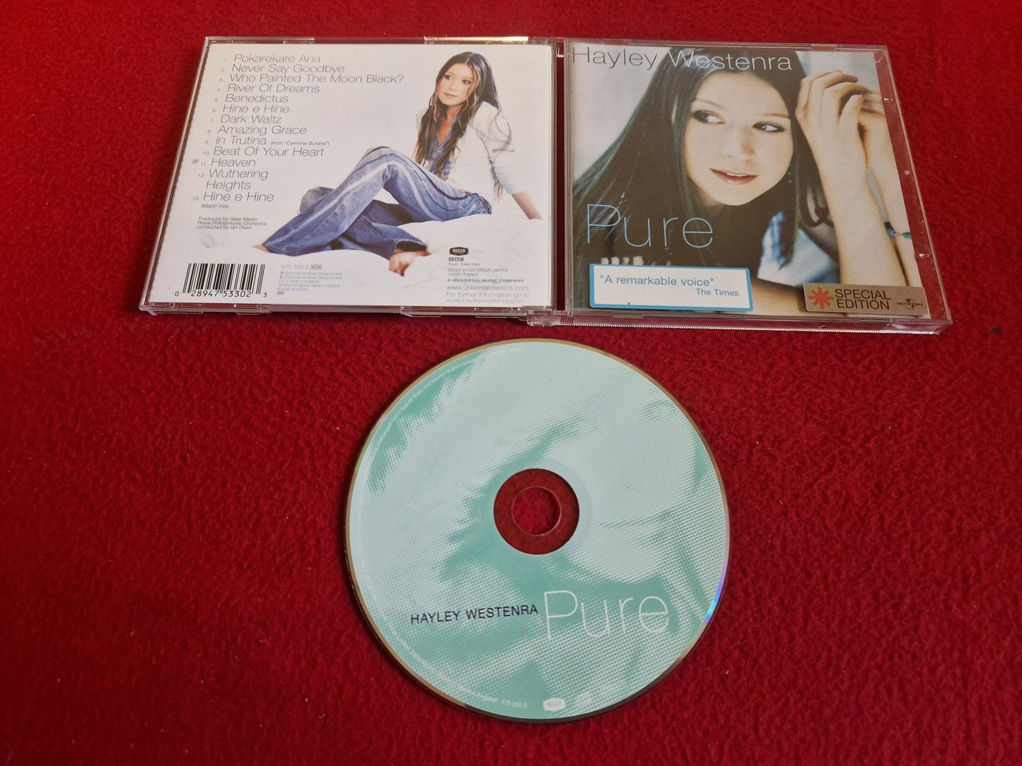 HAYLEY WESTENRA PURE CD