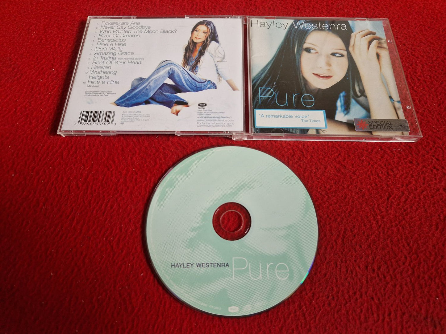 HAYLEY WESTENRA PURE CD