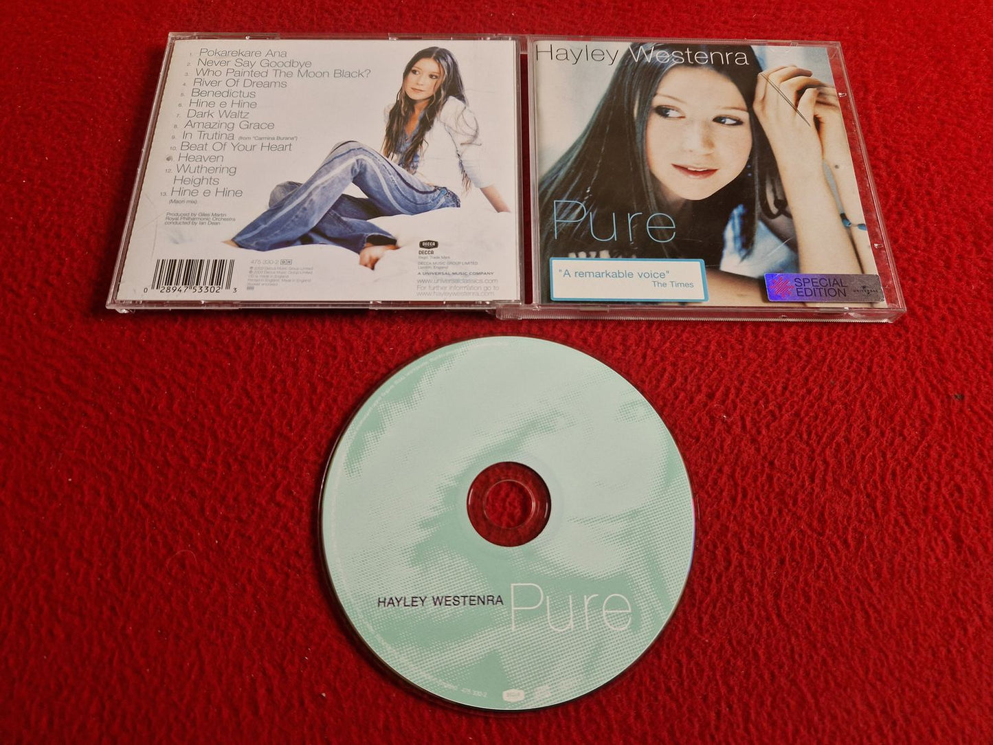 HAYLEY WESTENRA PURE CD