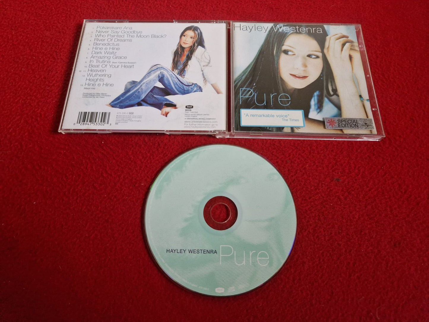 HAYLEY WESTENRA PURE CD
