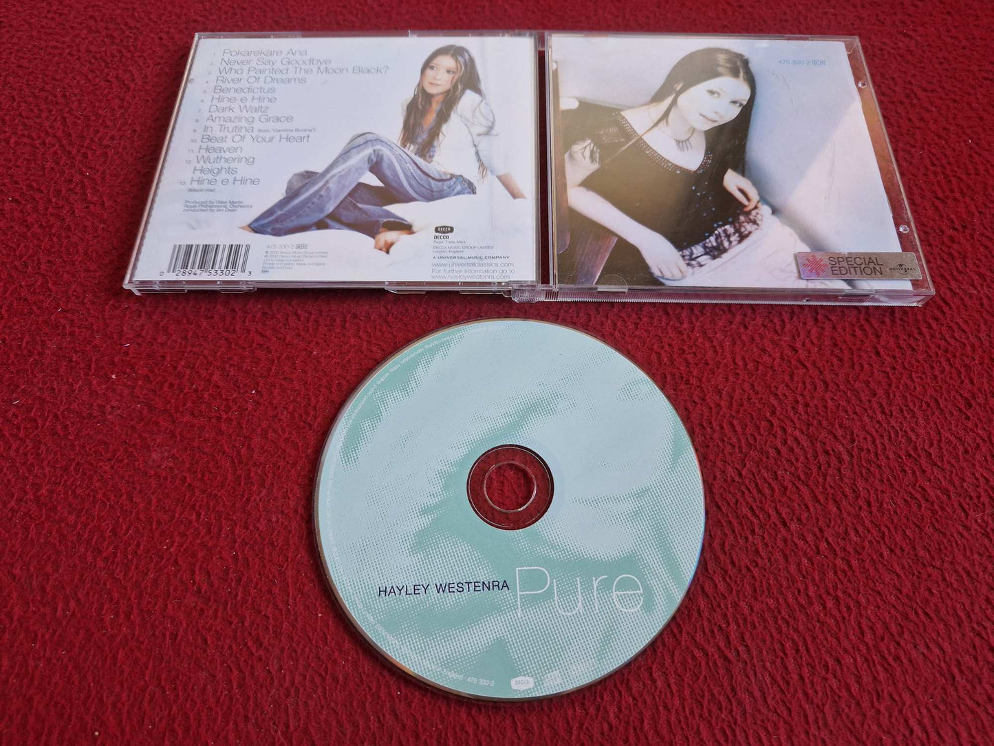 HAYLEY WESTENRA PURE CD