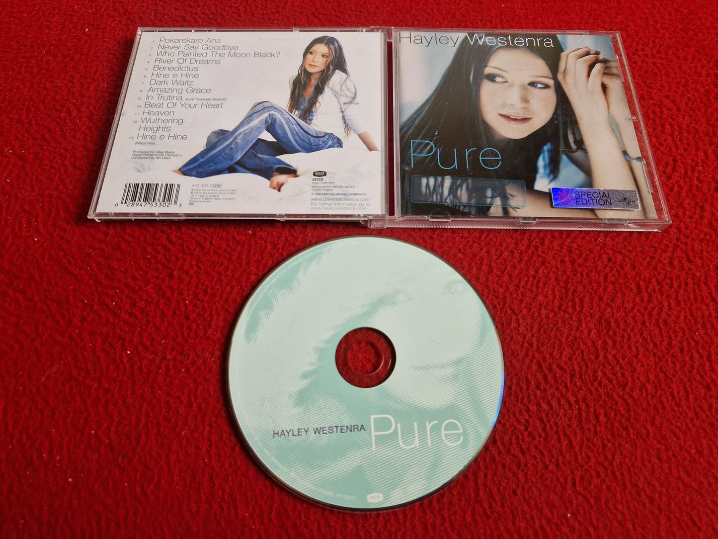 HAYLEY WESTENRA PURE CD