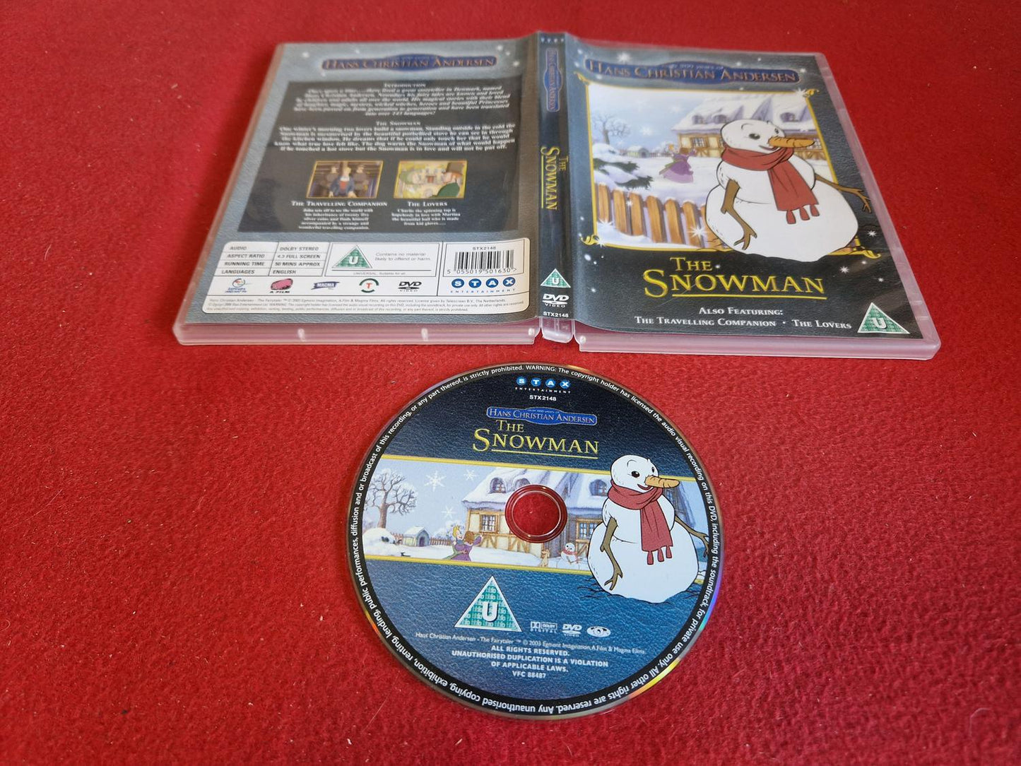 HC ANDERSEN THE SNOWMAN till DVD