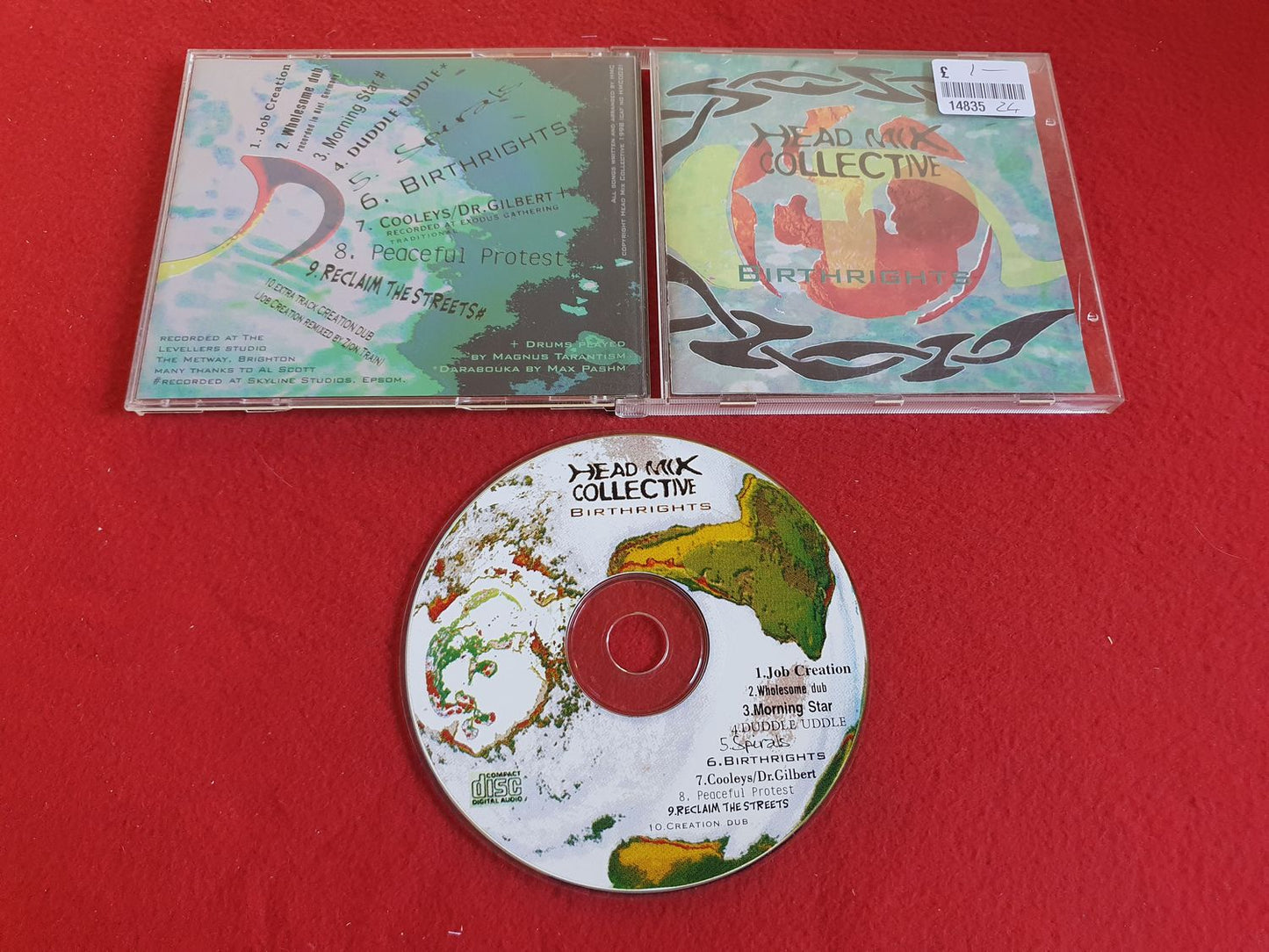 HEAD MIX COLLECTIVE BIRTHRIGHTS till CD