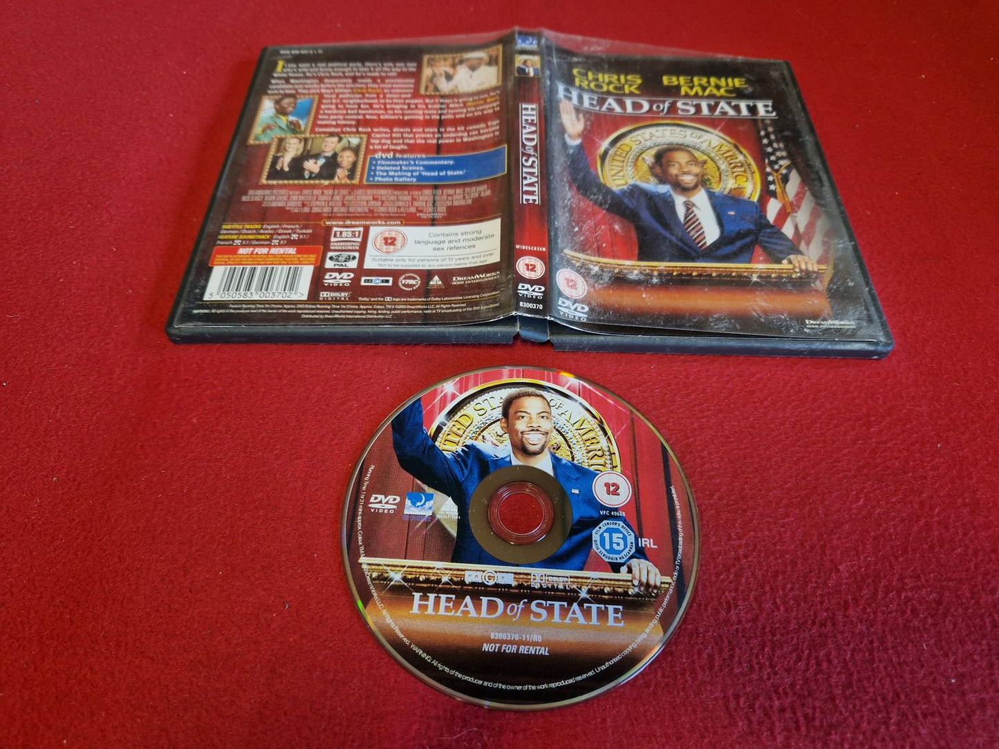 HEAD OF STATE till DVD