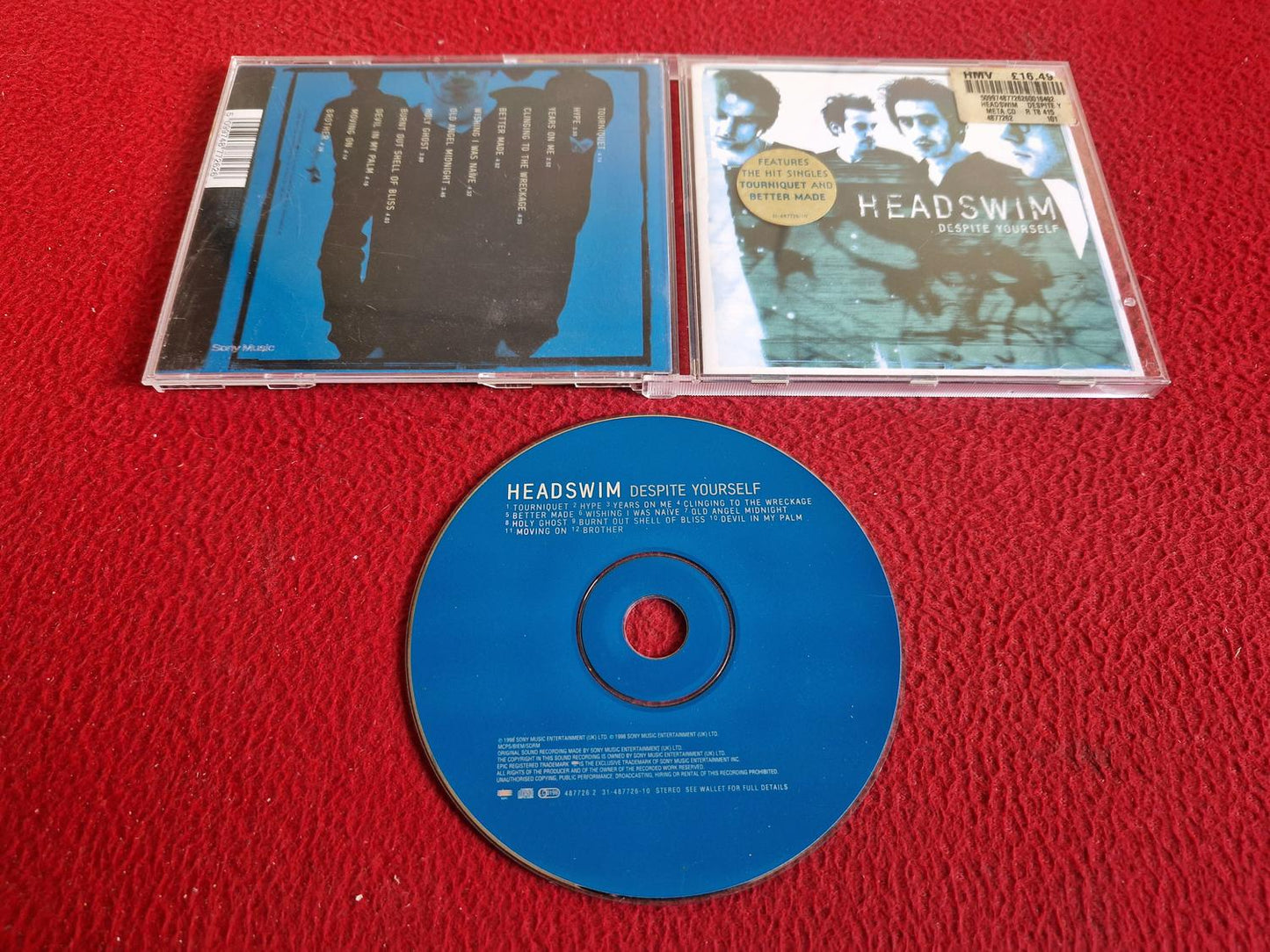 HEADSWIM DESPITE YOURSELF CD