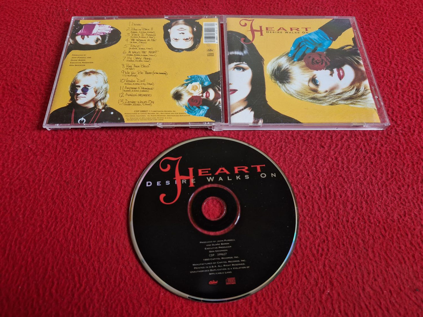 HEART DESIRE WALKS ON CD