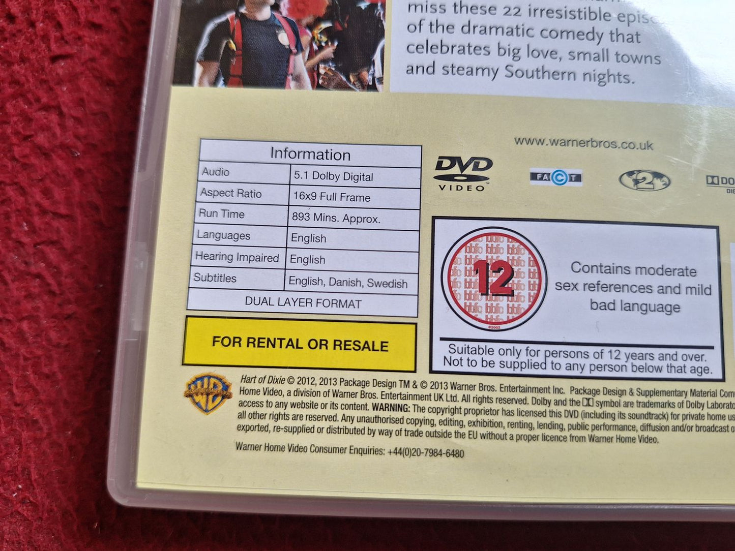 HEART OF DIXIE SEASON 2 BOX DVD