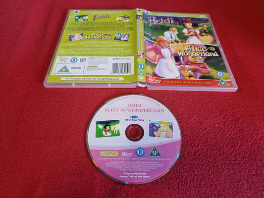 HEIDI / ALICE IN WONDERLAND till DVD
