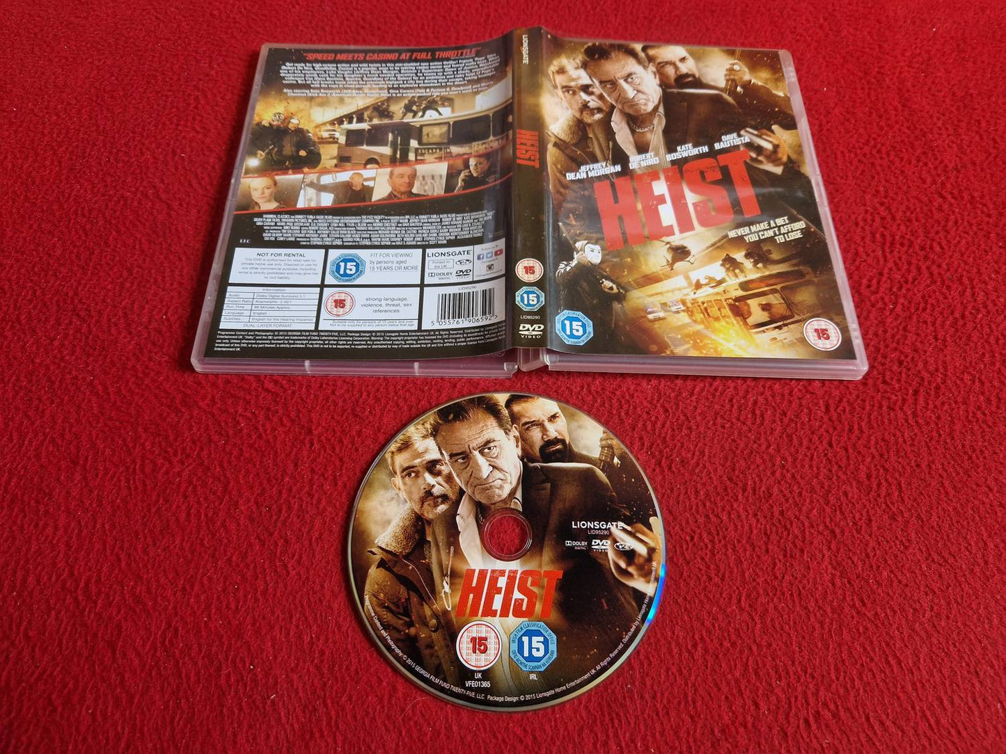 HEIST DVD
