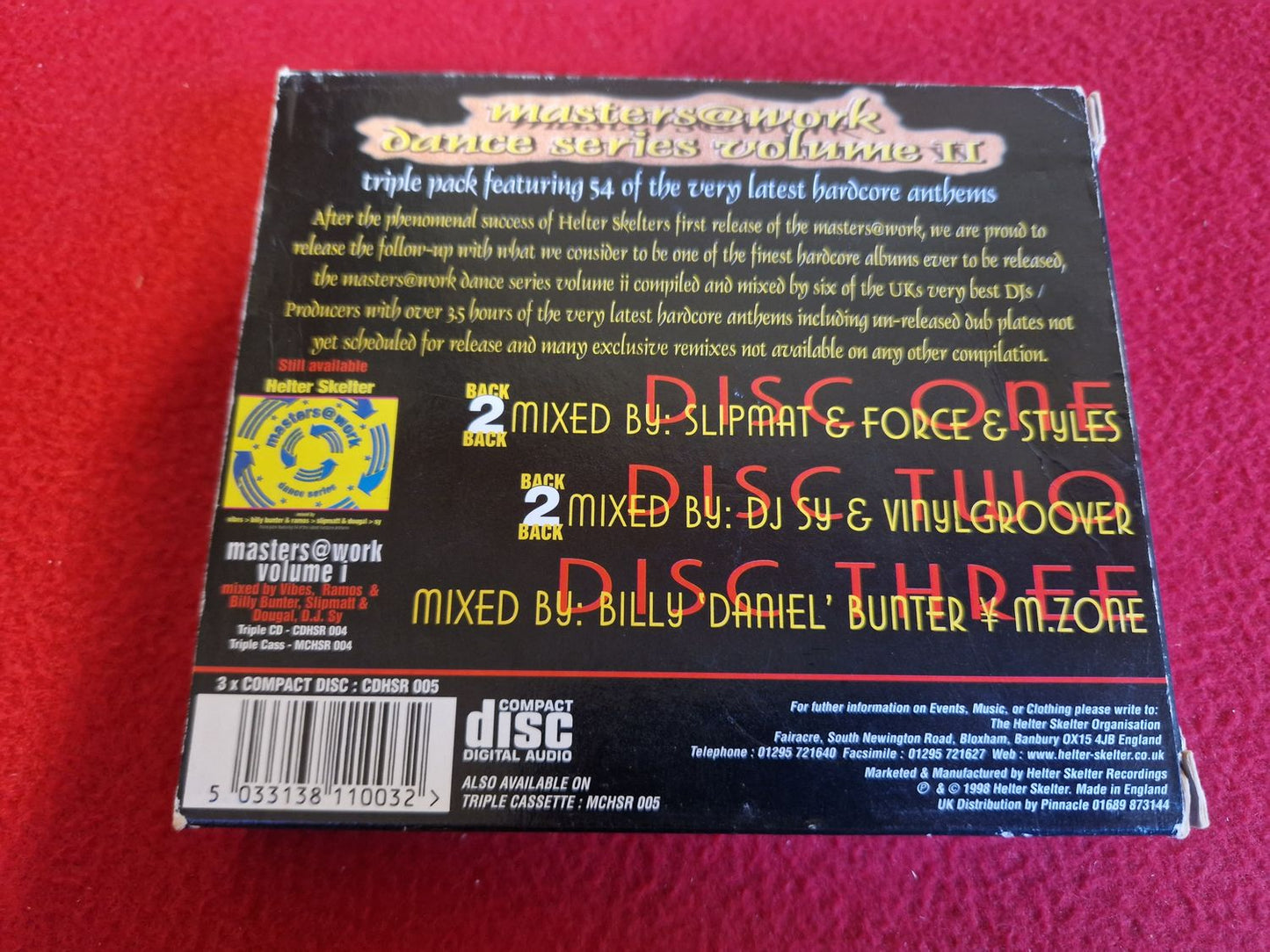 HELTER SKELTER MASTERS @ WORK VOLUME II CD BOX