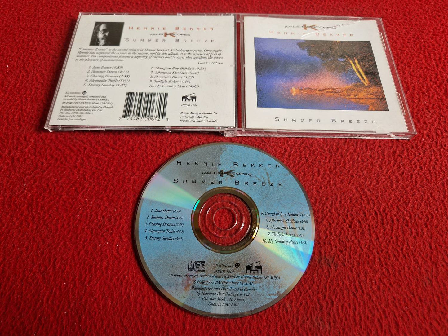 HENNIE BEKKER SUMMER BREEZE CD