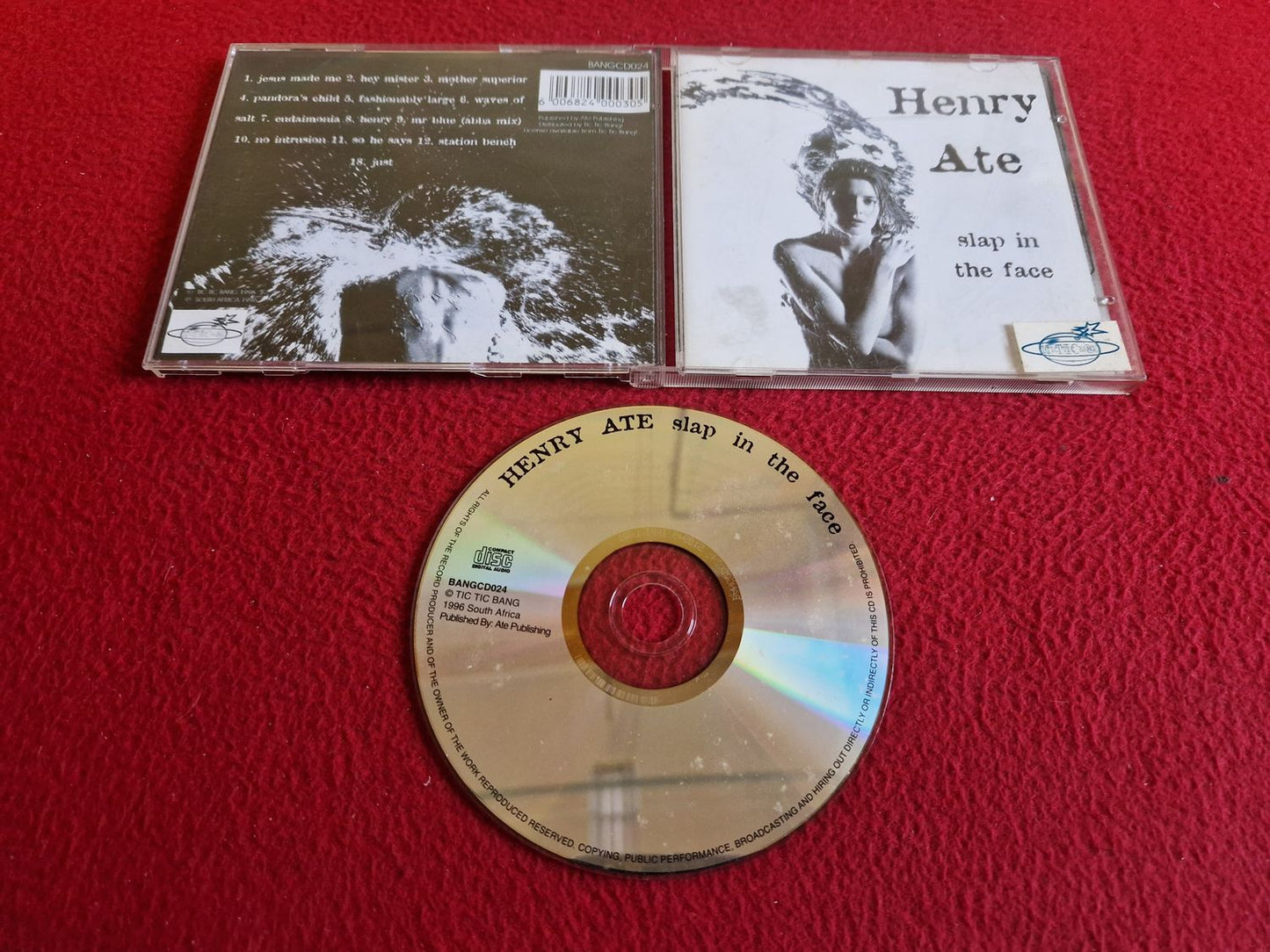 HENRY ATE SLAP IN THE FACE CD
