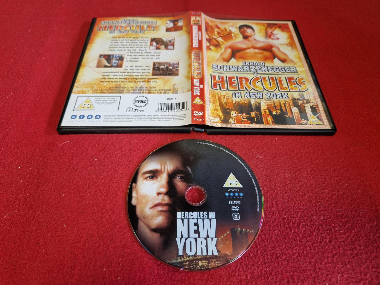 HERCULES IN NEW YORK [ SCHWARZENEGGER ] till DVD
