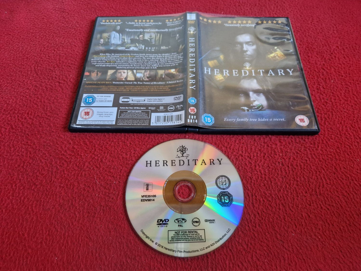 HEREDITARY DVD