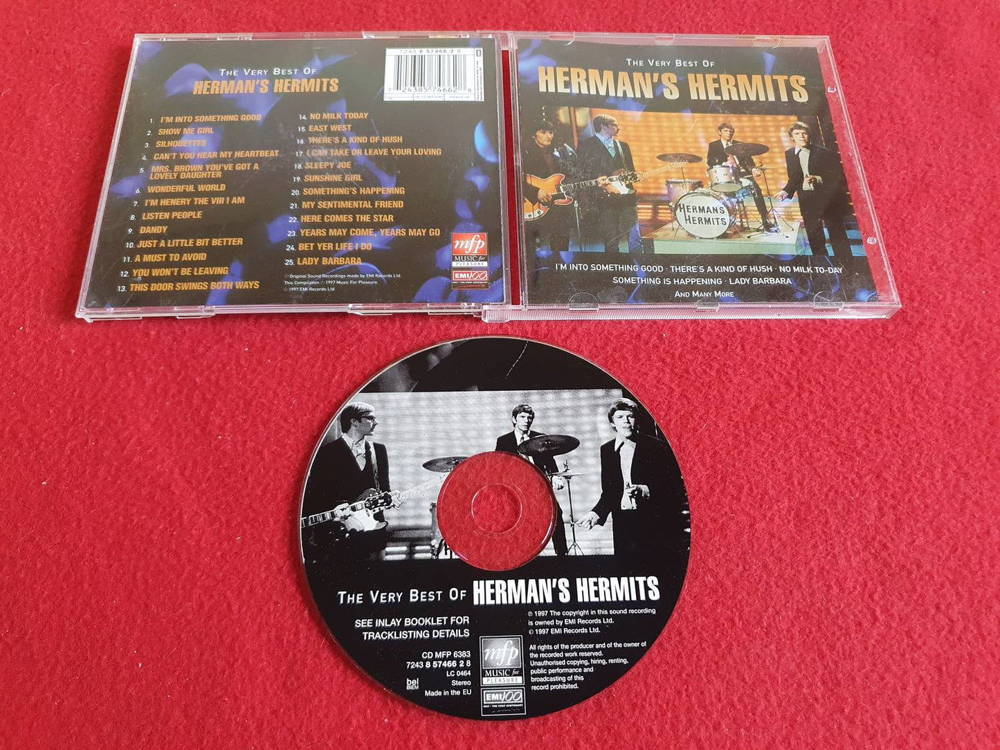 HERMAN'S HERMITS THE VERY BEST OF till CD