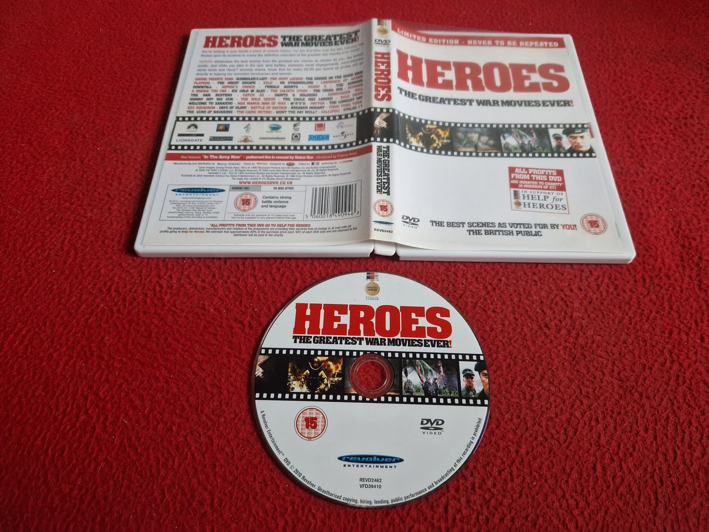 HEROES DVD