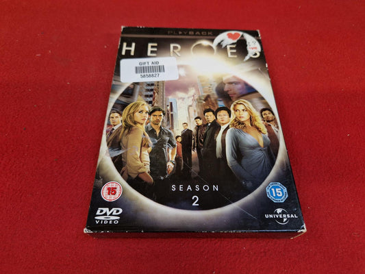 HEROES SEASON 2 BOX till DVD