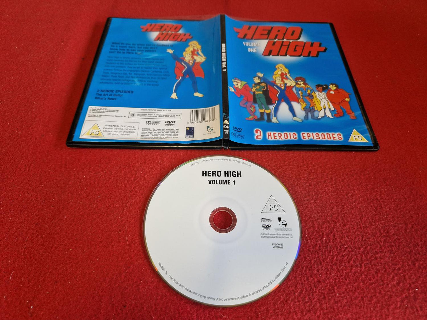 HERO HIGH VOL. 1 till DVD