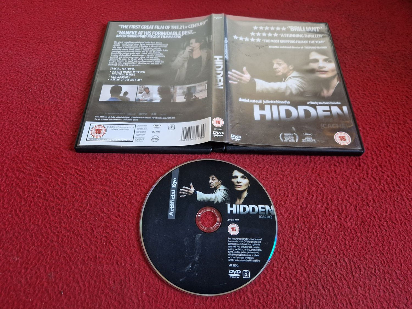 HIDDEN DVD