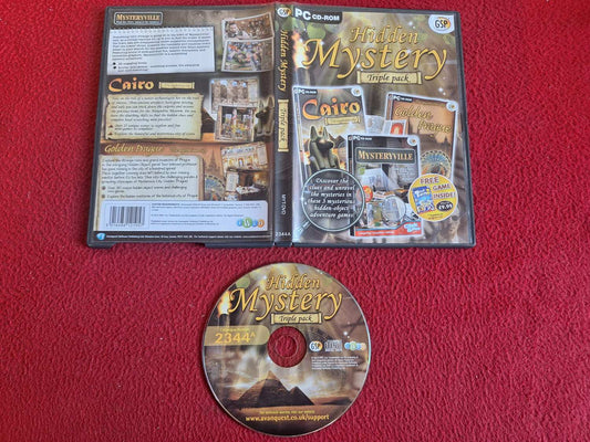 HIDDEN MYSTERY TRIPLE PACK - CAIRO / GOLDEN PRAGUE / MYSTERYVILLE till PC