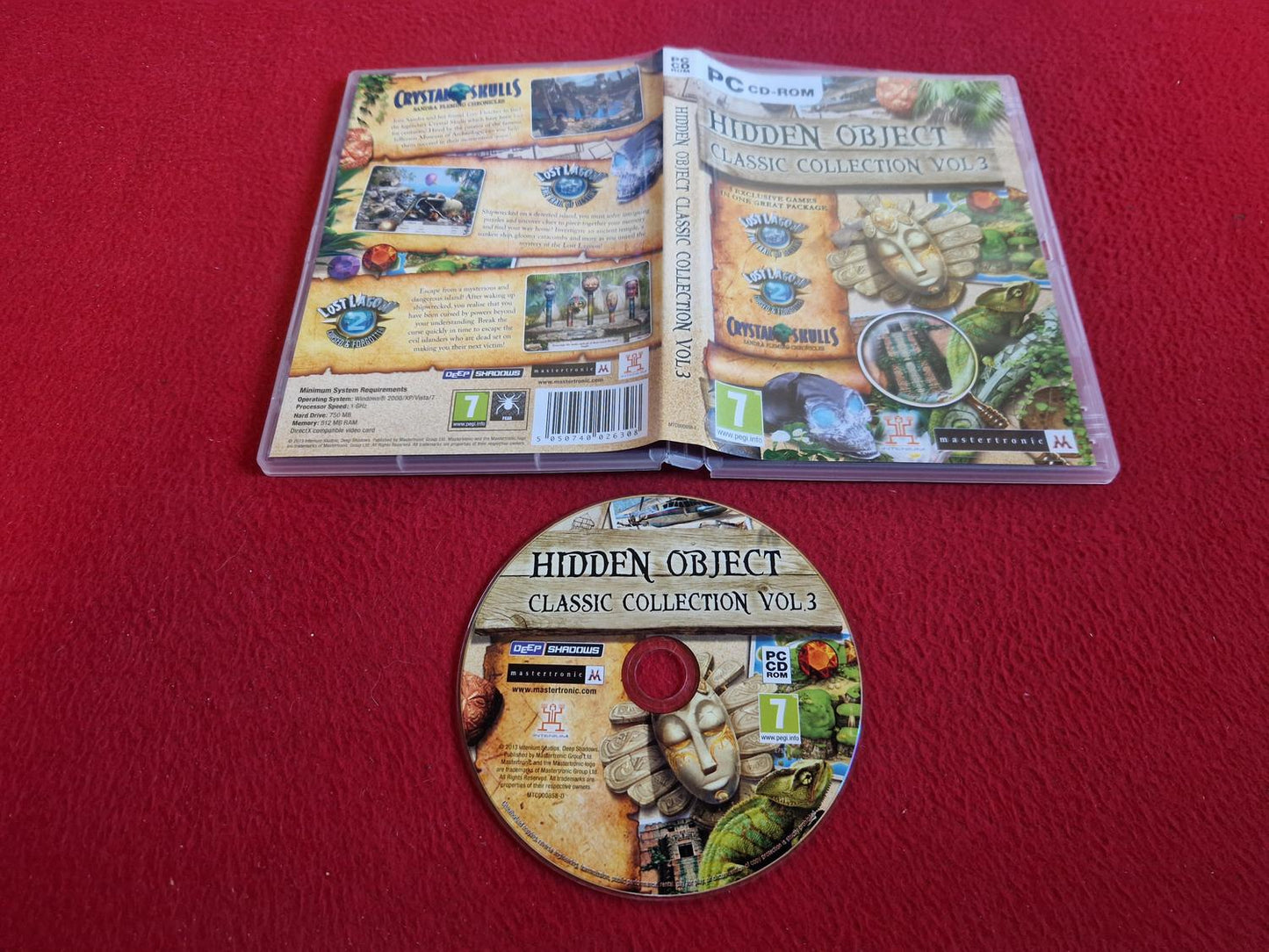 HIDDEN OBJECT CLASSIC COLLECTION LOST LAGGON 1 & 2 / CRYSTAL SKULLS till PC