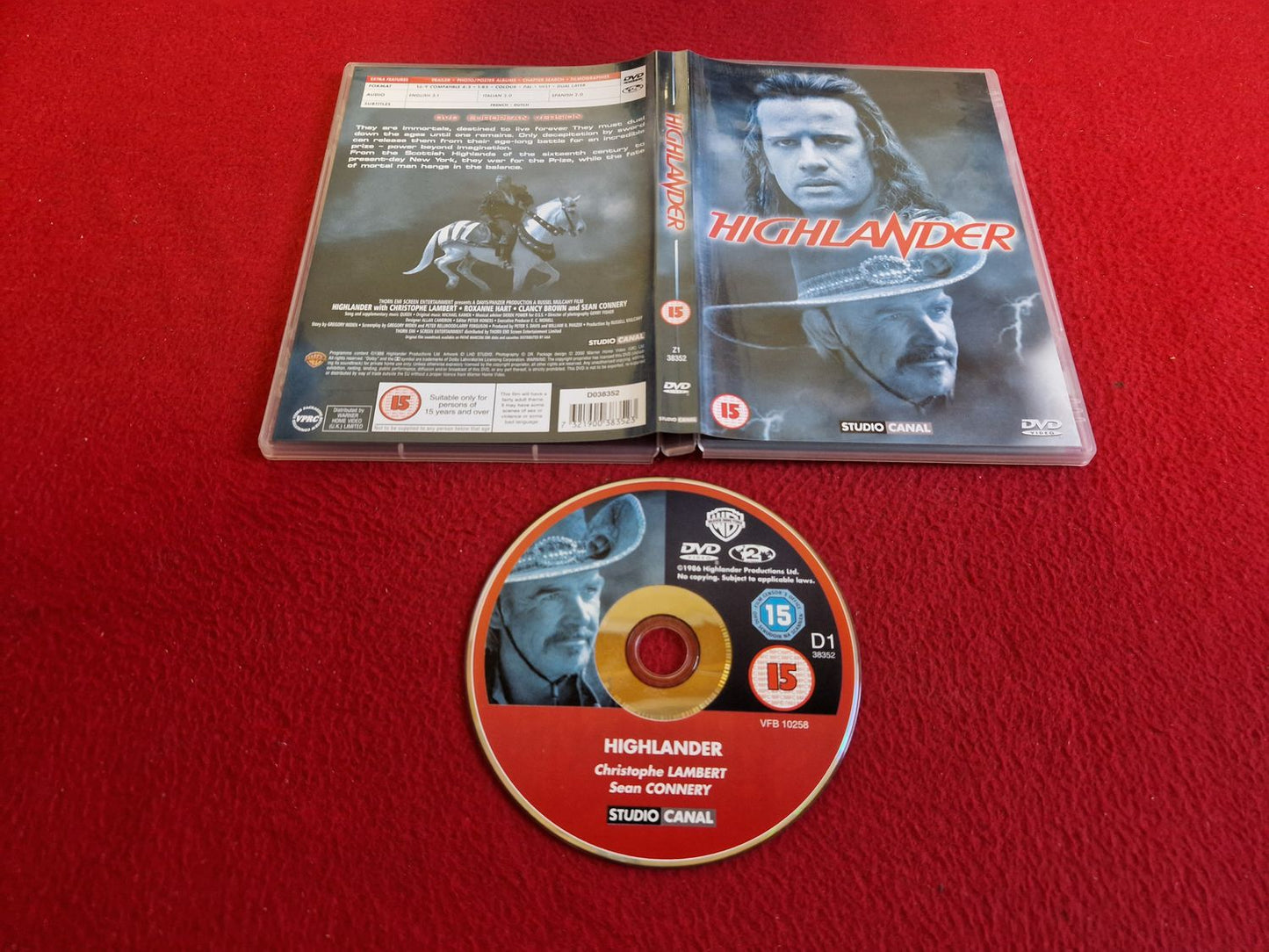HIGHLANDER DVD