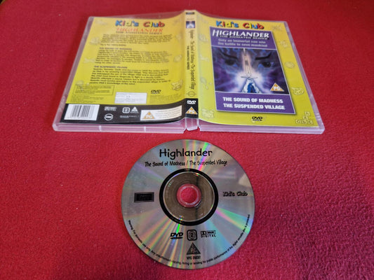 HIGHLANDER THE SOUND OF MADNESS / THE SUSPENDED VILLAGE till DVD