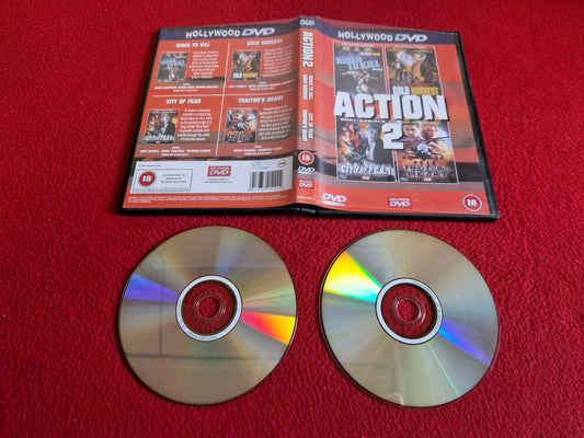 HIRED TO KILL / COLD HARVEST / CITY OF FEAR / TRAITOR'S HEART DVD