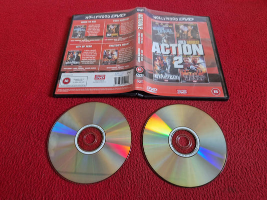 HIRED TO KILL / COLD HARVEST / CITY OF FEAR / TRAITOR'S HEART DVD