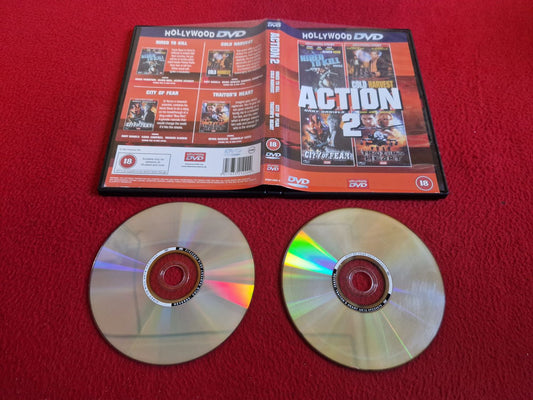 HIRED TO KILL / COLD HARVEST / CITY OF FEAR / TRAITOR'S HEART DVD