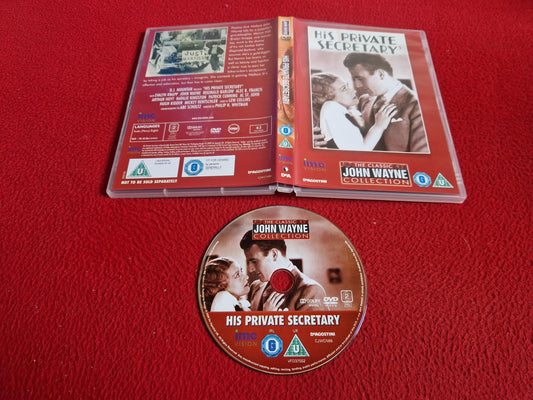 HIS PRIVATE SECRETARY [ JOHN WAYNE COLLECTION ] DVD