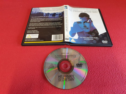 HIS PRIVATE SECRETARY [ JOHN WAYNE ] till DVD