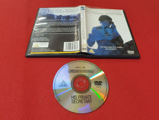 HIS PRIVATE SECRETARY [ JOHN WAYNE ] till DVD