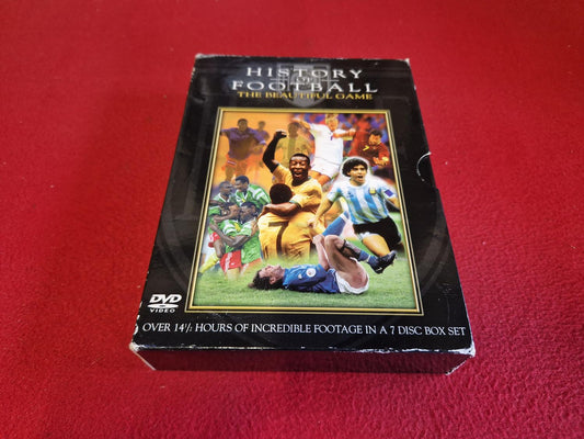 HISTORY OF FOOTBALL THE BEAUTIFUL GAME BOX till DVD