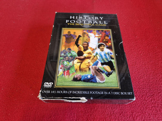 HISTORY OF FOOTBALL THE BEAUTIFUL GAME BOX till DVD