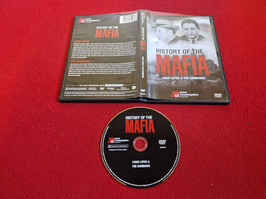 HISTORY OF THE MAFIA LOUIS LEPKE & THE GAMBINOS DVD