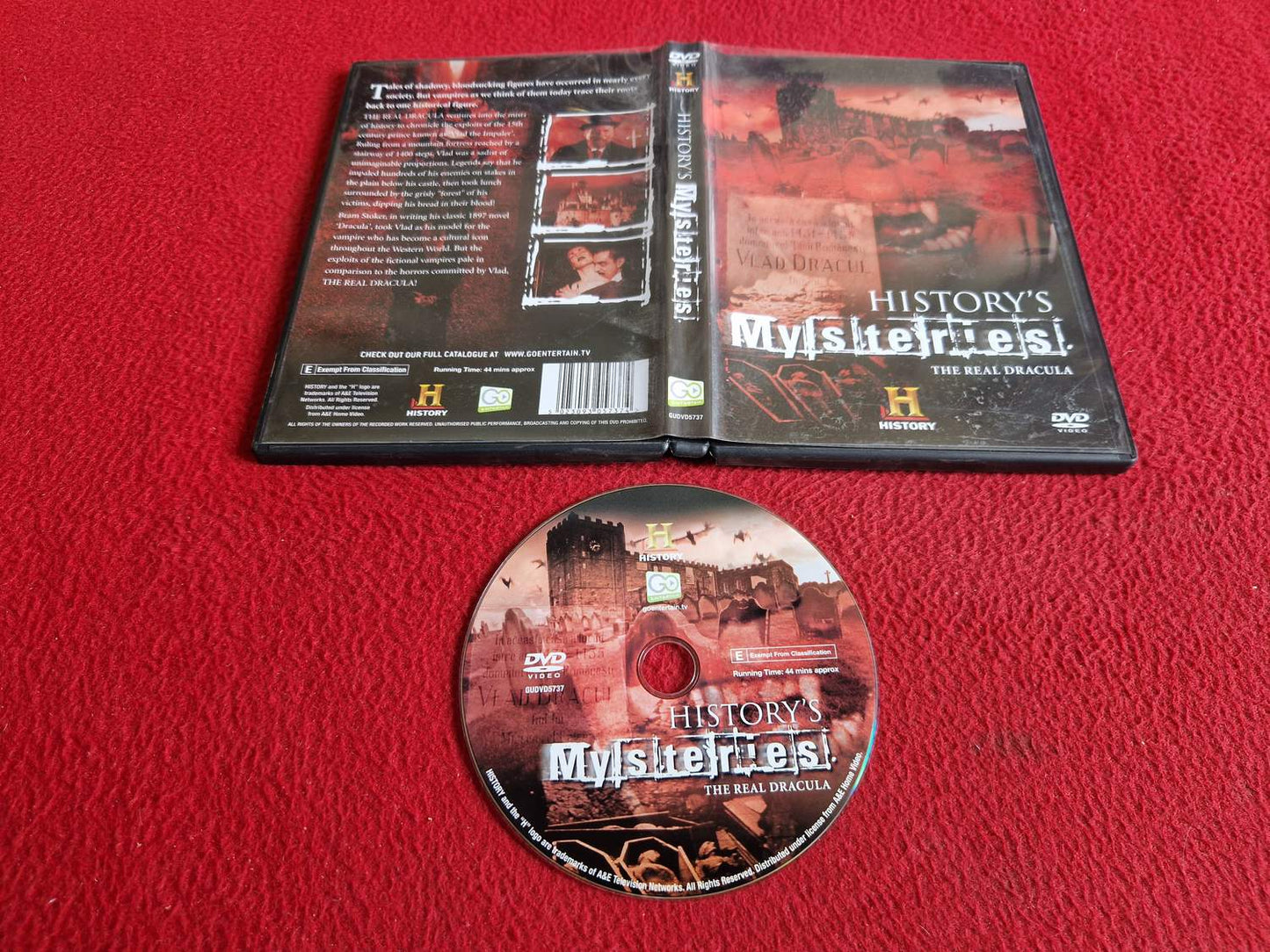 HISTORY'S MYSTERIES THE REAL DRACULA DVD