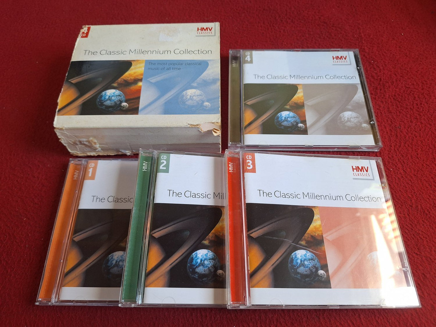 HMV CLASSICS - THE CLASSIC MILLENNIUM COLLECTION CD BOX