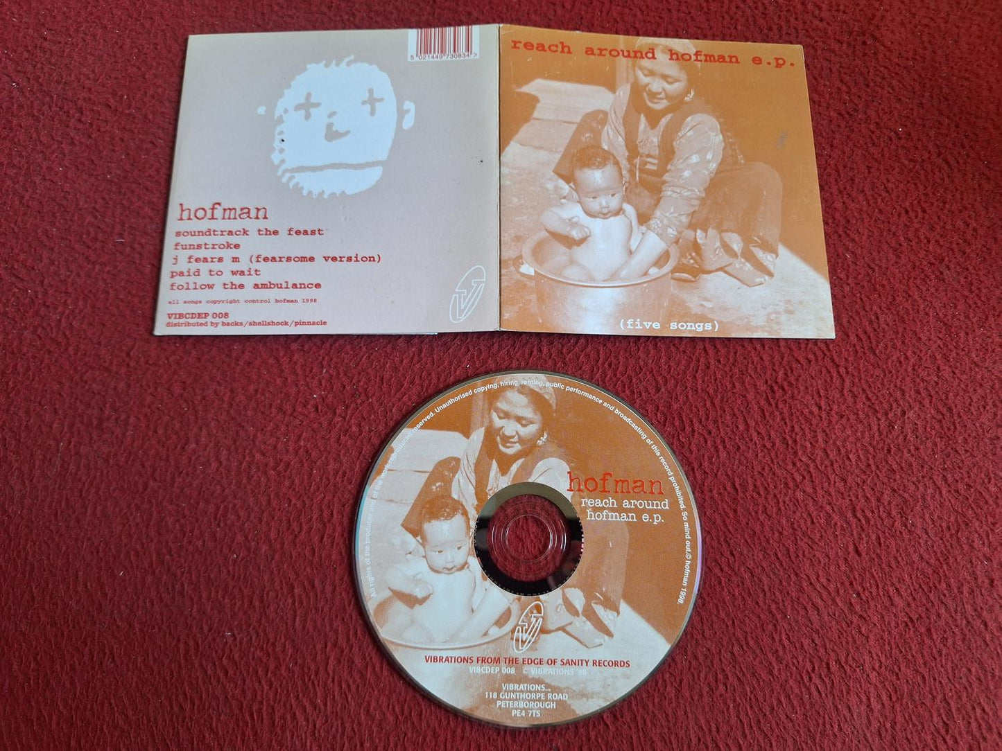 HOFMAN REACH AROUND HOFMAN EP CD