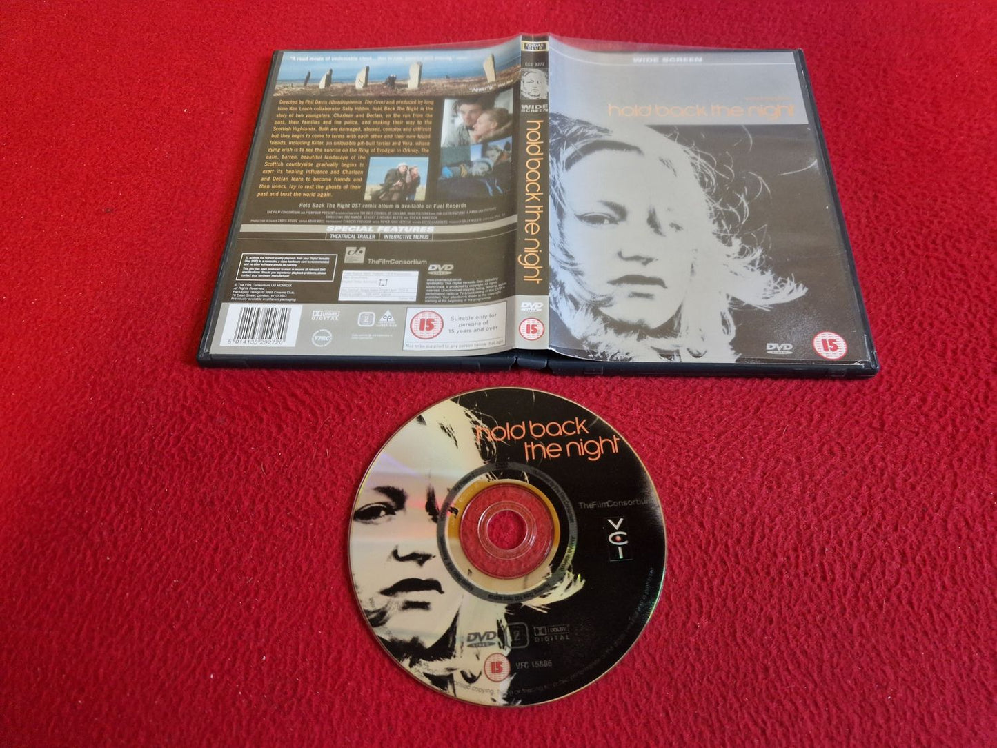 HOLD BACK THE NIGHT DVD