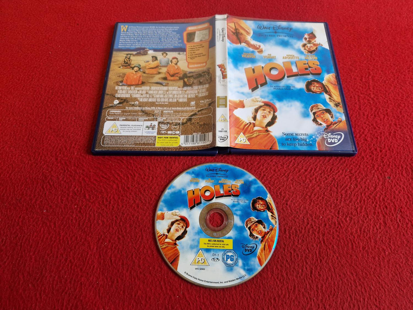 HOLES DVD